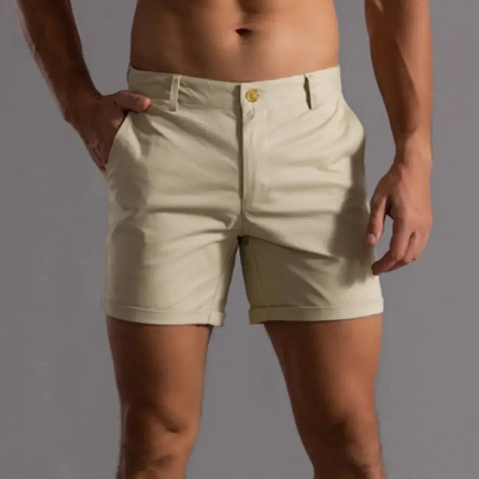 Short chino homme